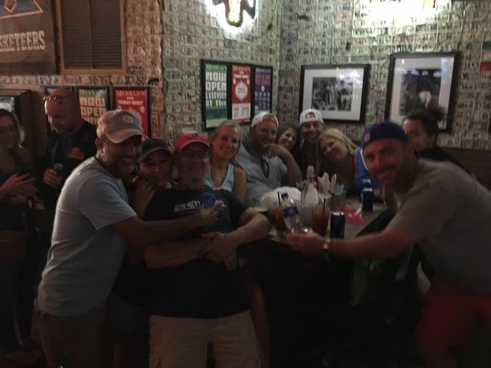 I was forced to celebrate a Cubs victory