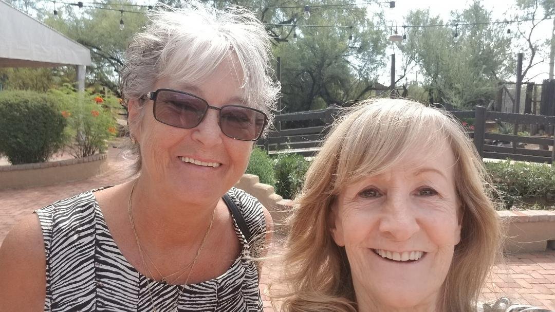 My friend from grade school, Adrienne Butterfuss. We had a blast catching up.