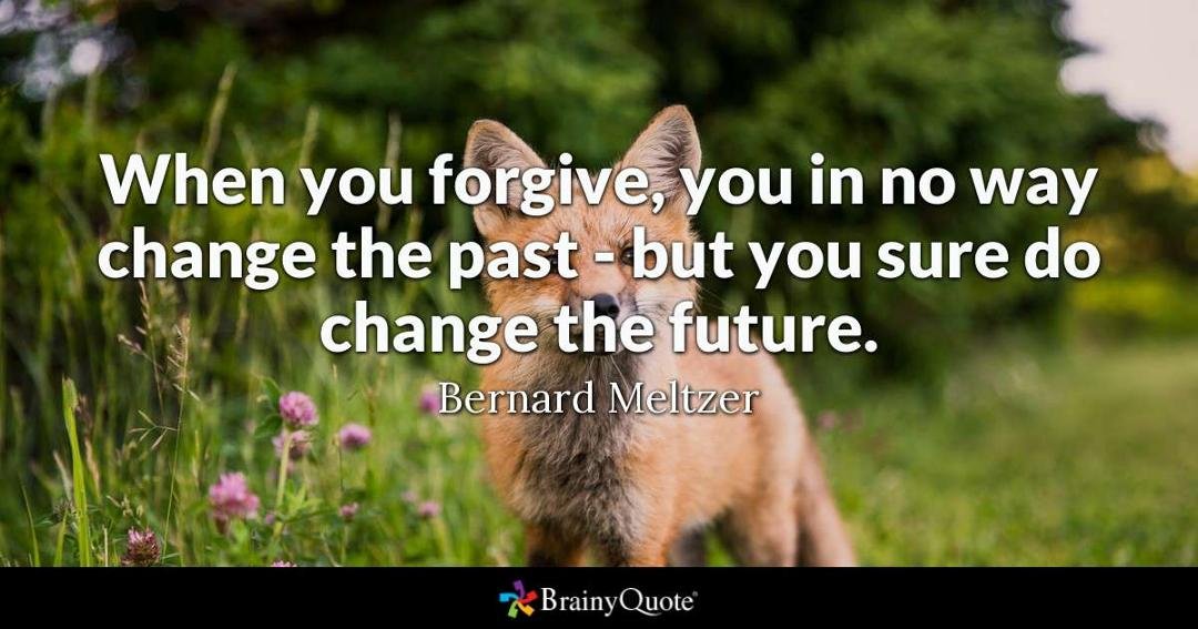I have certainly discovered that when we truly forgive, we absolutely do forget.