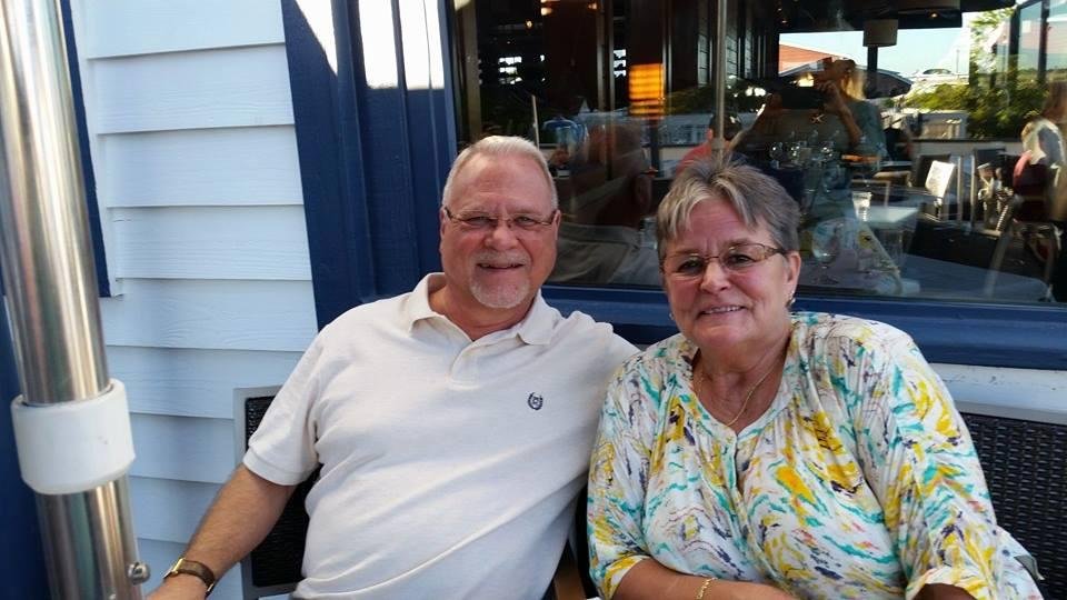 Georgette & Tom at Mt Pleasant ;)