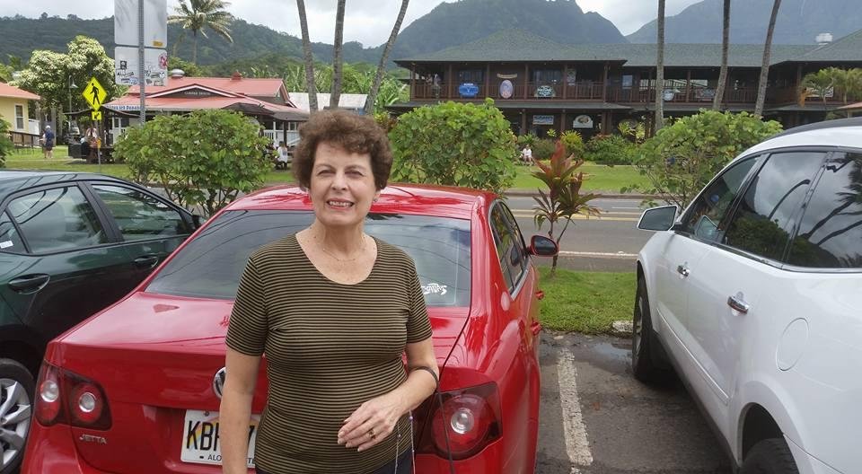 Helen in Hanalei, Kauai