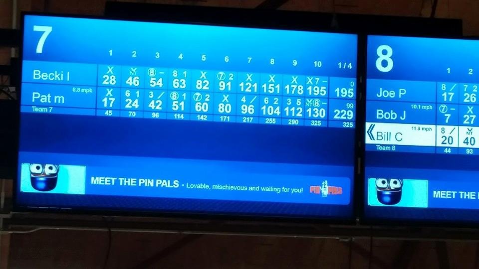 And my 195 game