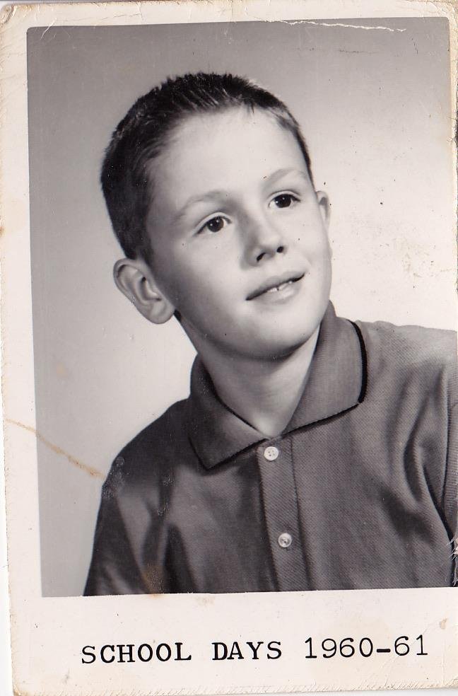 My dad in Grade School