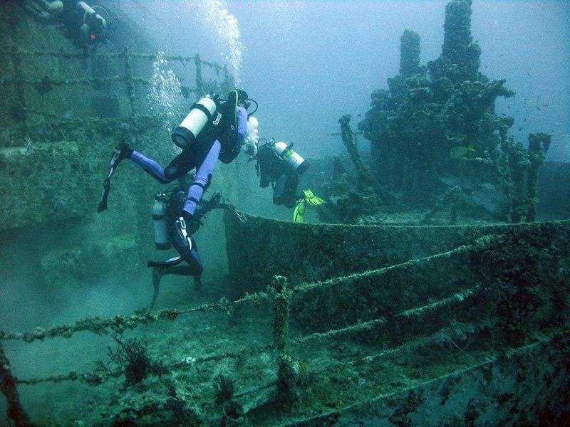 Diving the Spiegel Grove LSD 32.