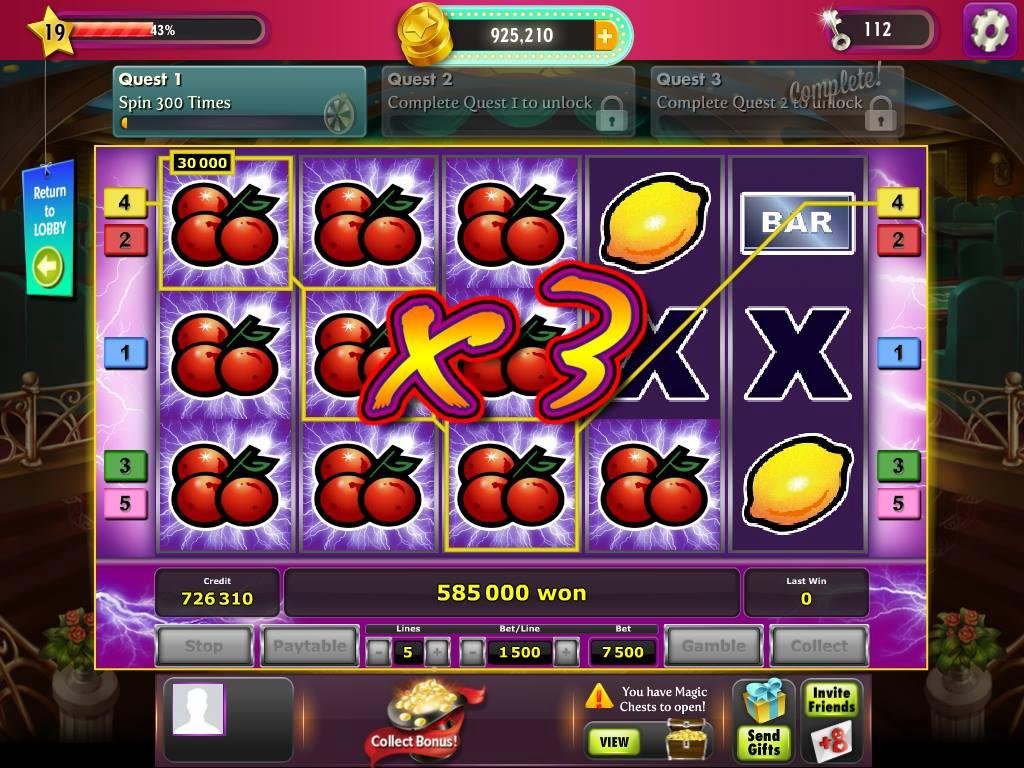 I won the JACKPOT of $585,000! Collect your prize and play FUN SLOTS now!