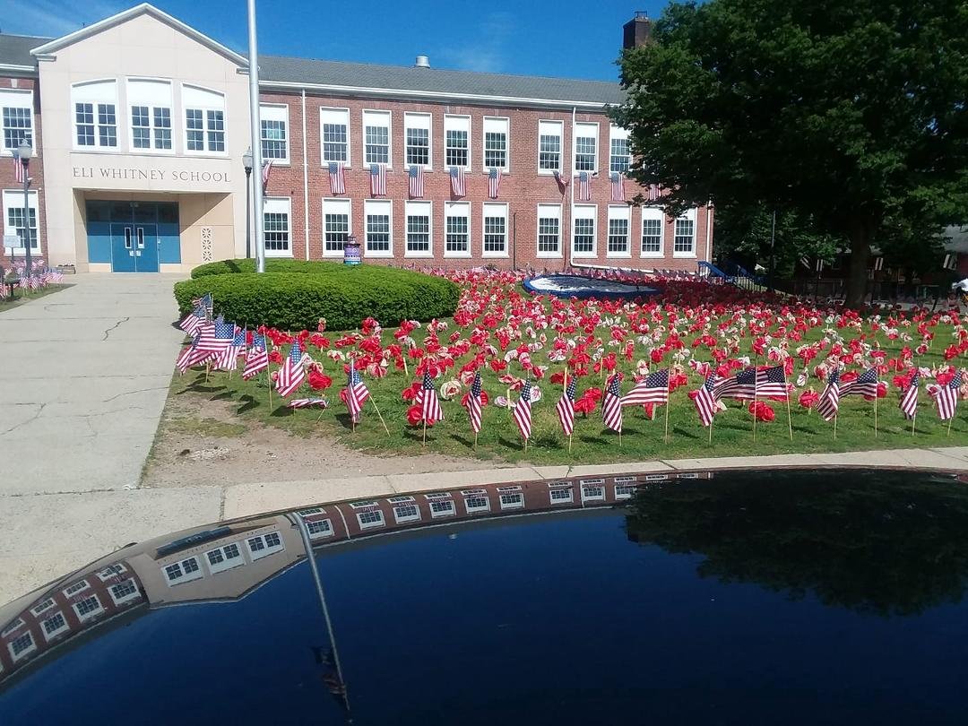 School by my house honouring our vets