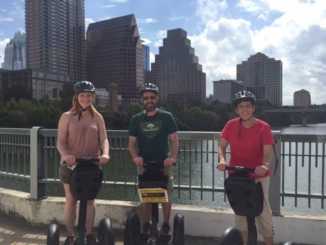 What a great 73rd birthday. Jim & Sylvia took me on a Segway Tour of Austin!! So much fun - one thing off my bucket list! Followed by a great brunch at Frank's. Couldn't be any better!