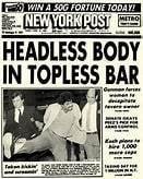 Some years ago I read about a tabloid journalist, enraged that he hadn't been paid. He braced the editor in his office and attacked him with his own Doomsday Meteor, which the editor had been using as a doorstop.
Below: P