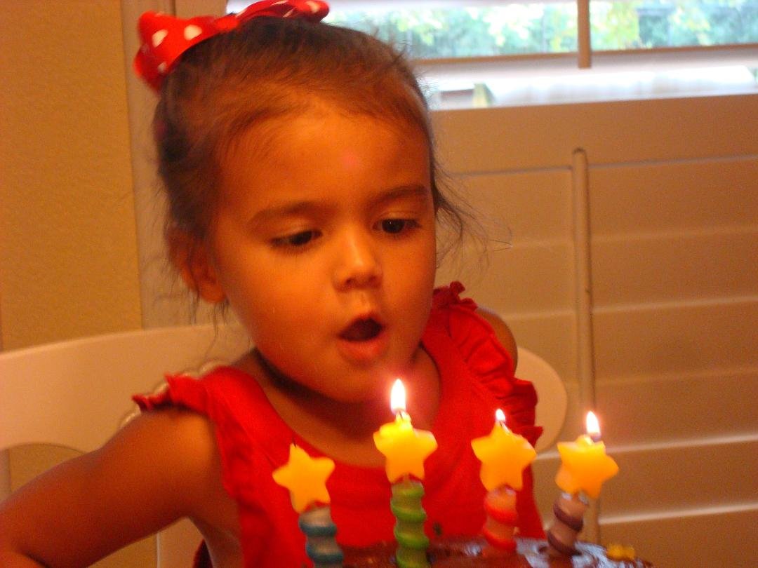 Maggie turns 3 here in Texas