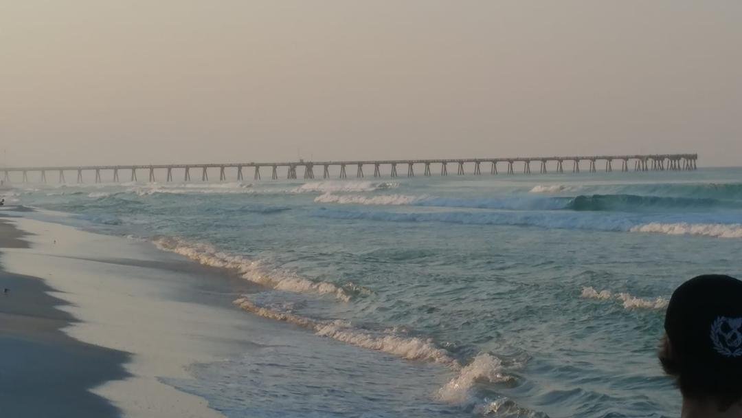 Sharing a beach scape devoid of people. Looks nice