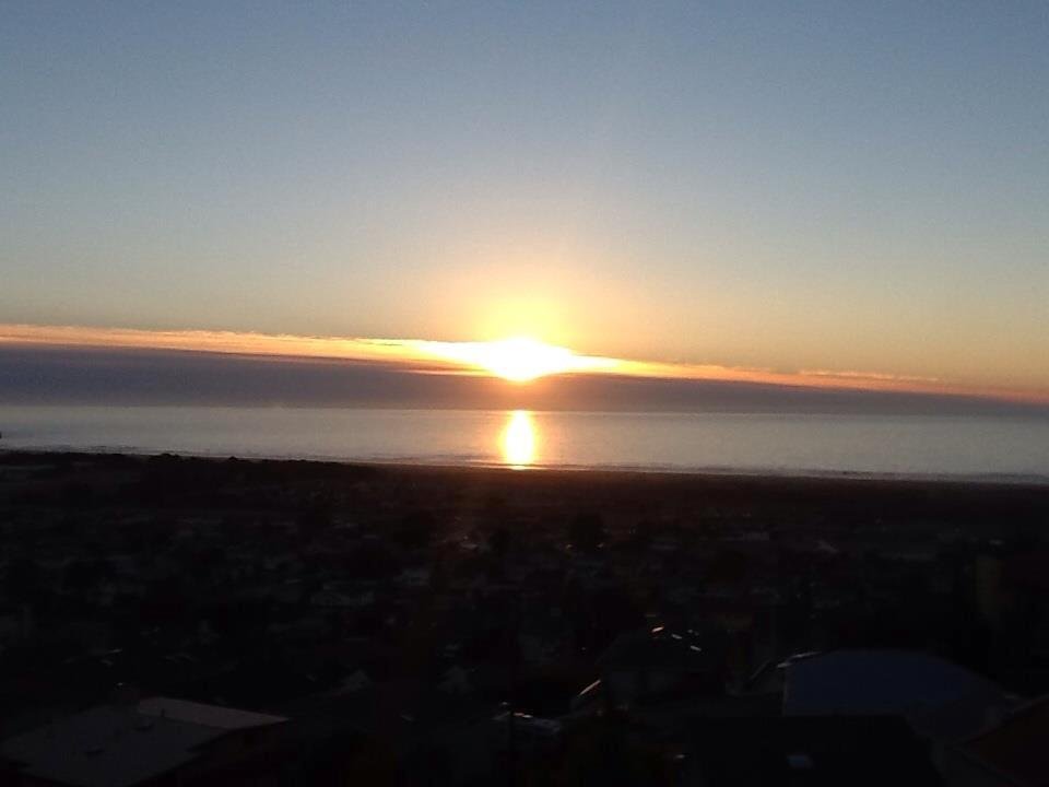 Can you believe Christmas Day in Morro Bay, 75 degrees at 4:45 pm, all windows open, and the dogs are panting. Skip the dog sweaters for them today