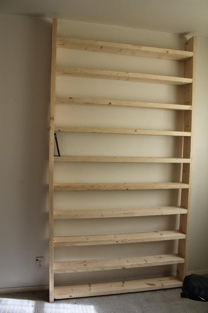 My new DVD rack, that I built this morning.