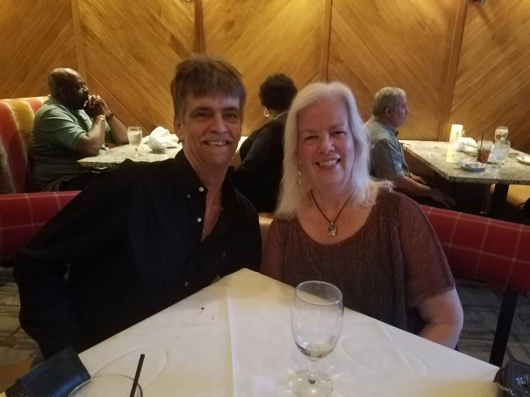 My son, Perry Bailey, treated to dinner at Ruth Chris Steak House for Mother's Day
