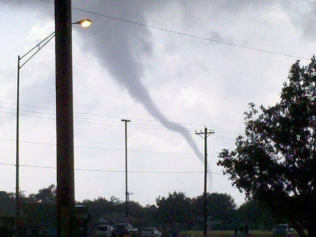 Rope Tornado west of Fairview