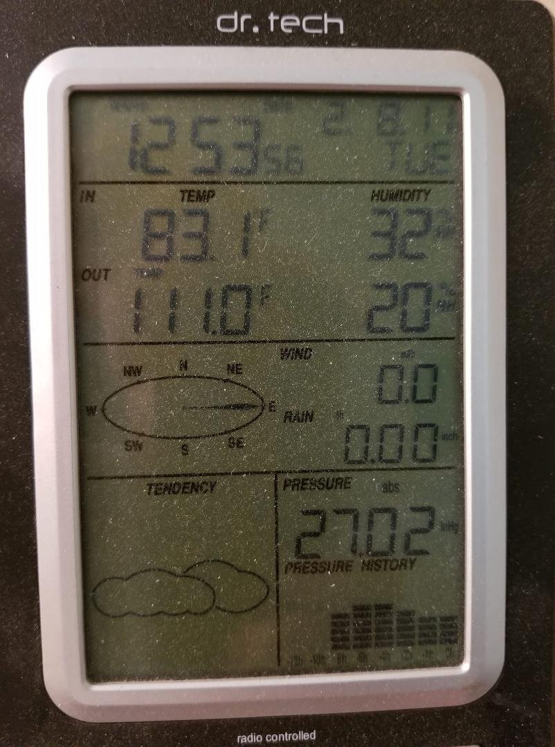 A reason to stay inside. With just fans to keep cool.  I have   walking pneumonia. Been battling for over three weeks. Two courses each of AB and steroids not touching it so far. Had a Chest CT to see what is going on. I ha