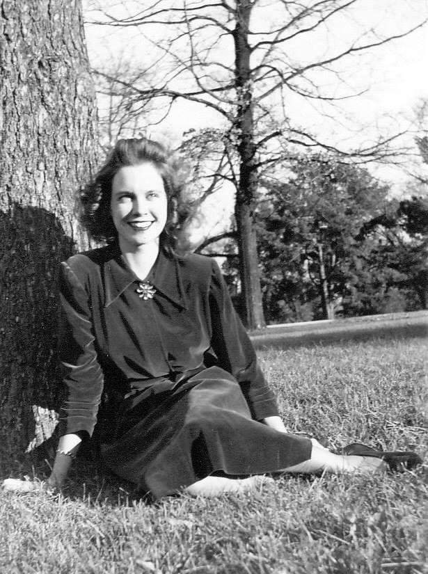 My mom at St. Mary College. I miss her so much. Happy Mother's Day in heaven, Mother!