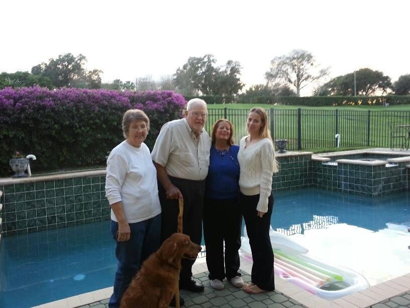 Bettie Watson, Uncle Henton Watson, My Daughter Debbie Watson Irving my Grand daughter Julieann Irving & Summer.