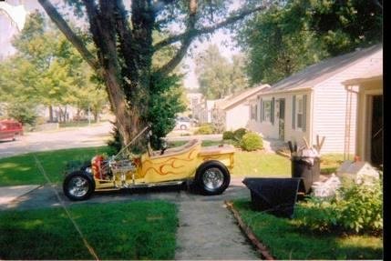 My dads t bucket.