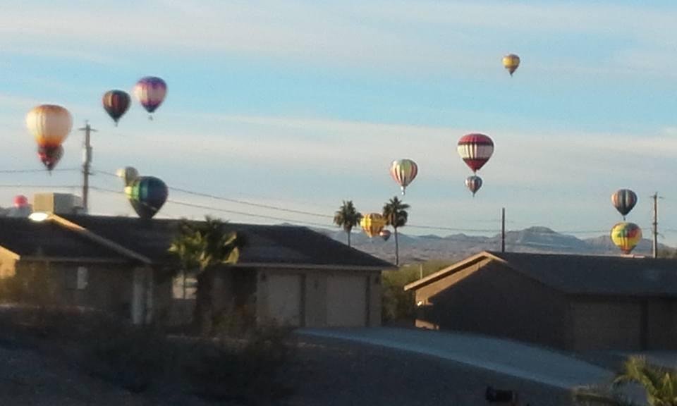 Lake Havasu 2016 Balloon Festival.