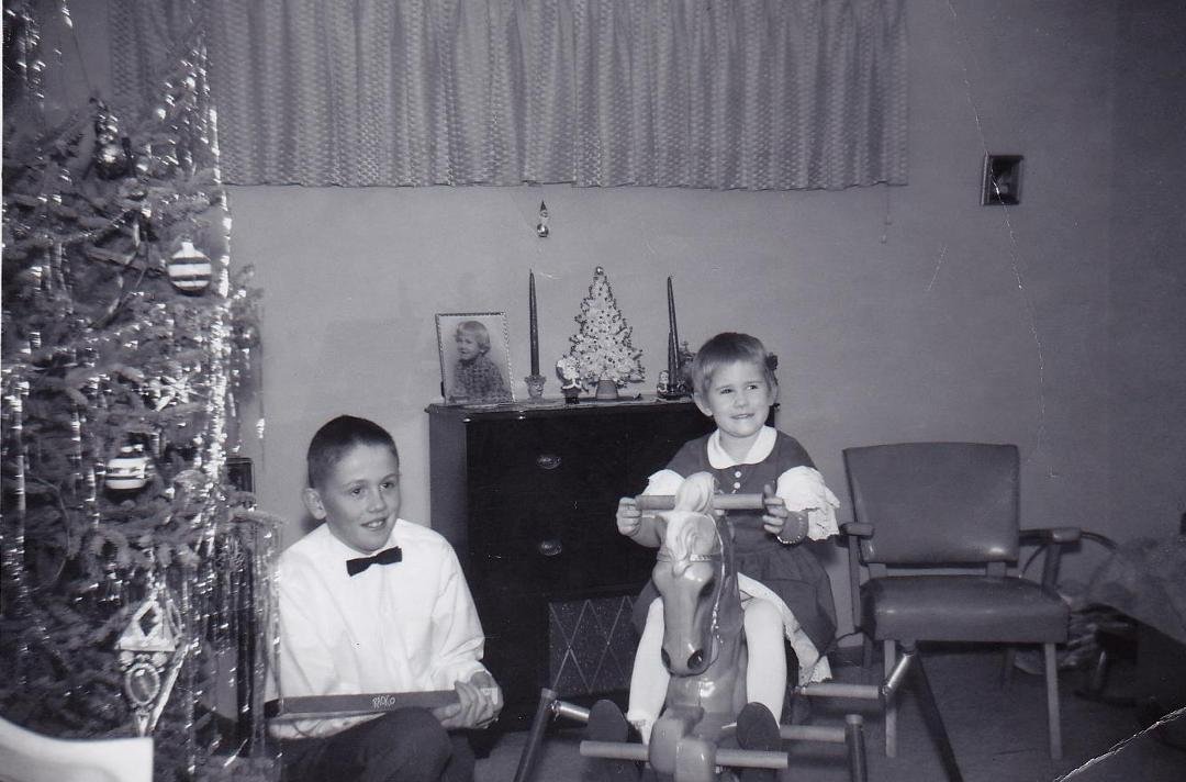 my Dad and his Sister when they were younger