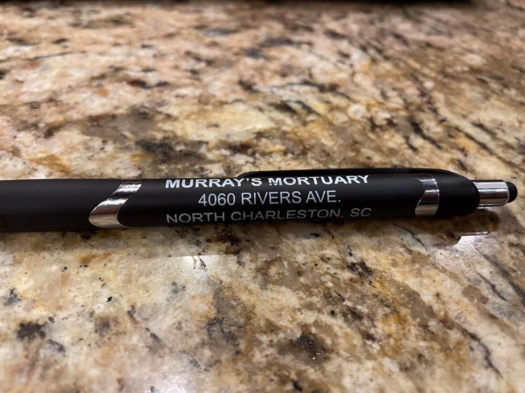 Tami and I went to dinner at a Mexican restaurant (in Waynesboro, VA) this evening. When the server brought the check, this pen came with it.
What message might be intended?