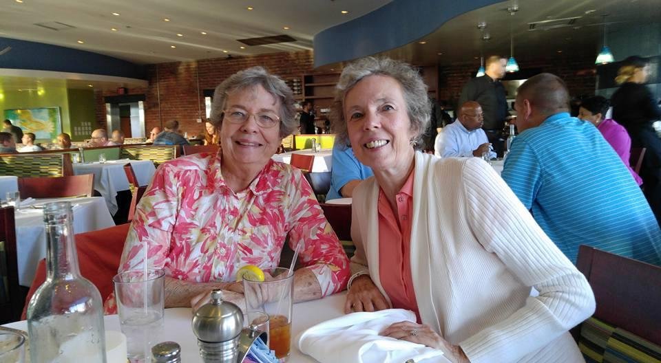 The Sale sisters at the Boathouse