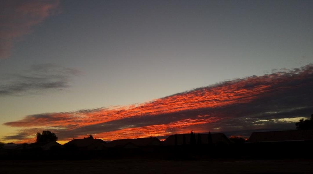 What a sunset!