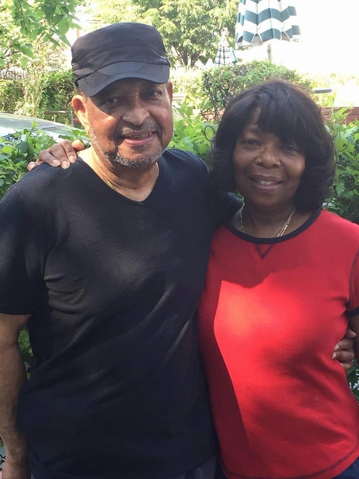 Bill and bessie in back
Yard