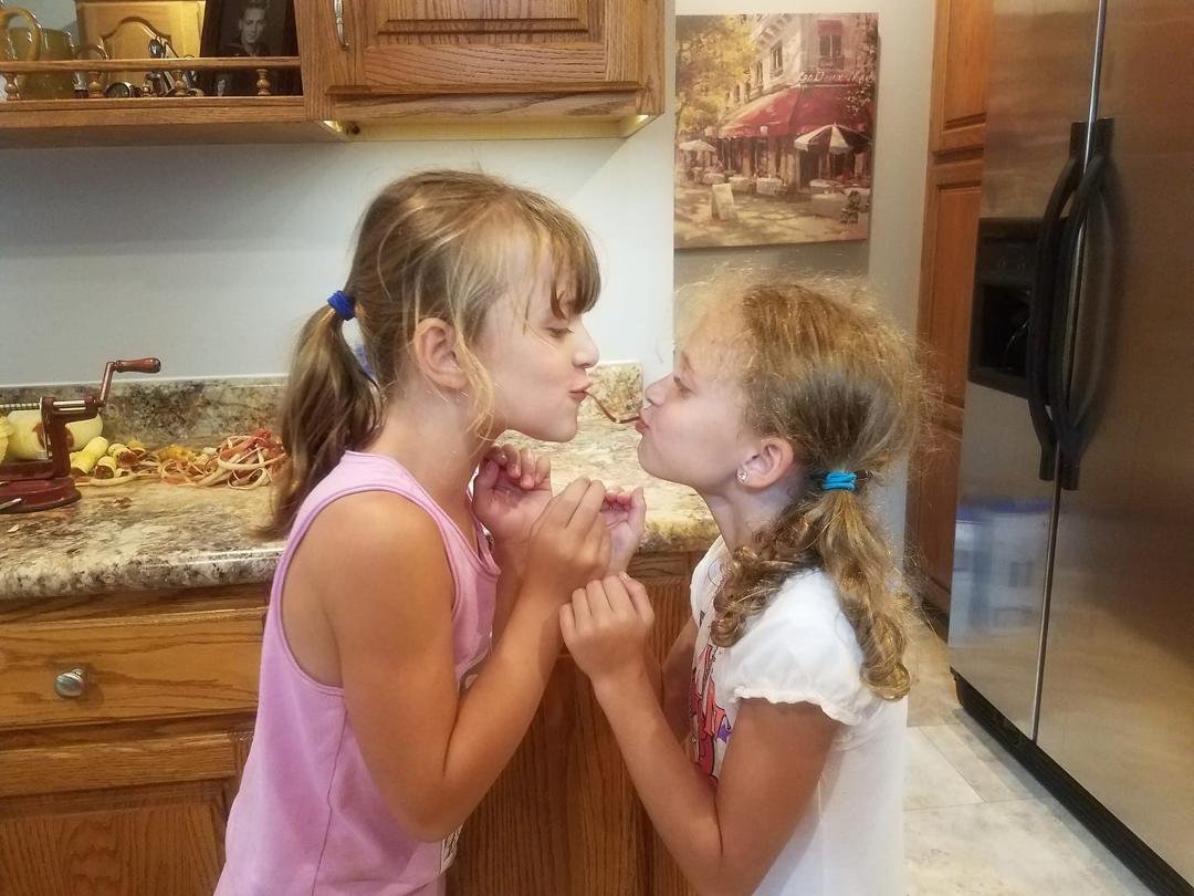 Happy Birthday  to our twin princess's! You bring so much joy to grandma & papa.We love you THIS much ❤❤