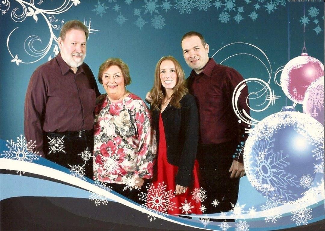 Rodney, Janie, Kathryn & Eric Cain - Copelin Party 2013