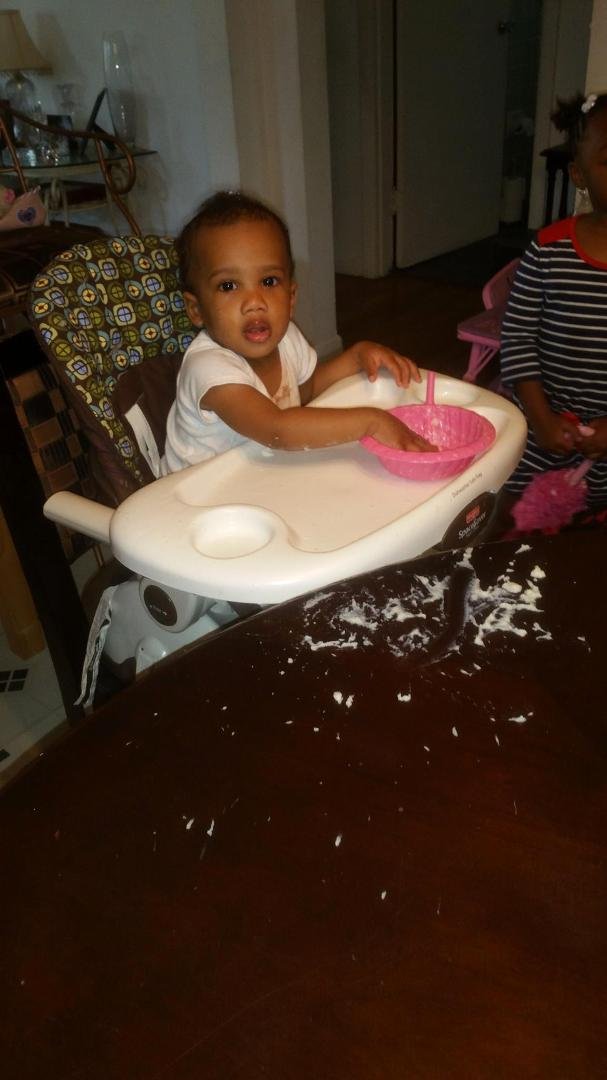 Look who's eating.