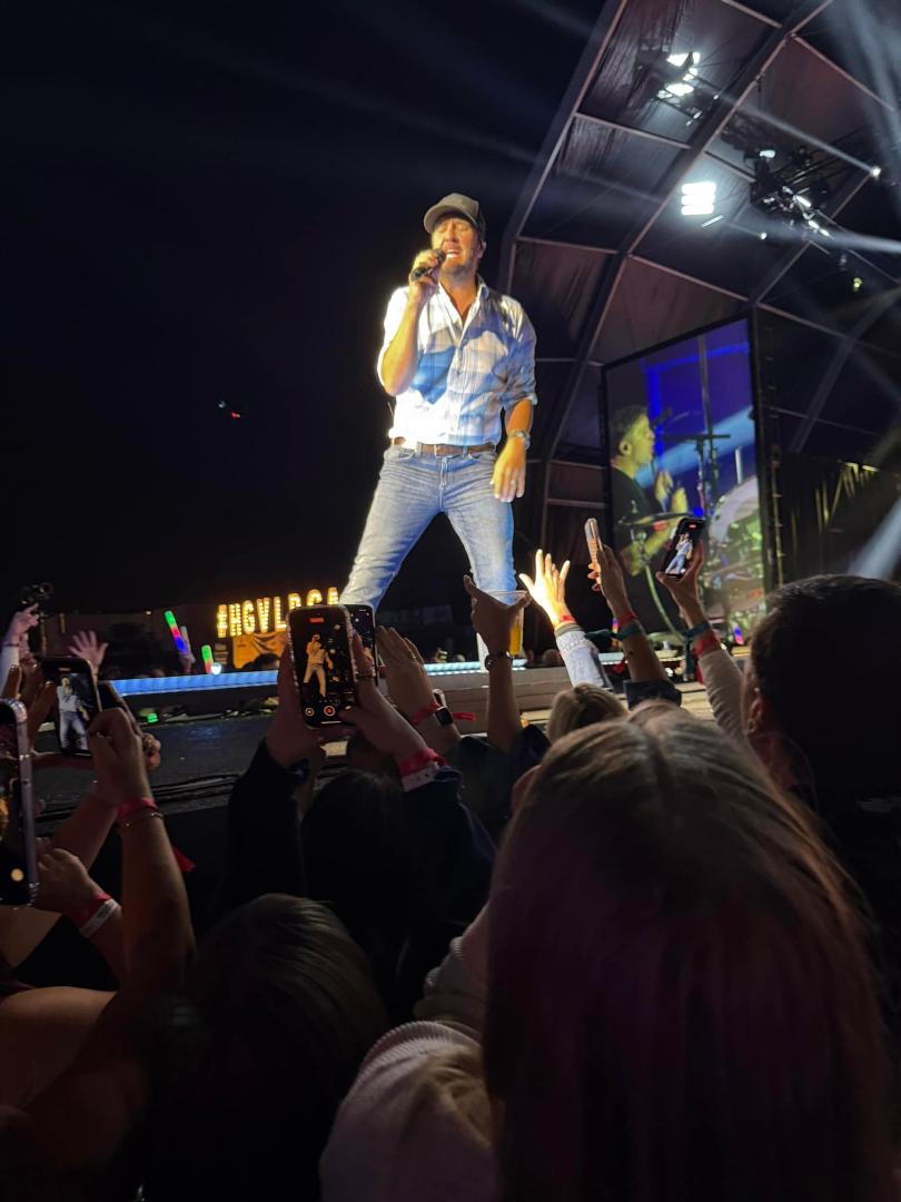 Luke Bryan was amazing, thank you HGV!!!