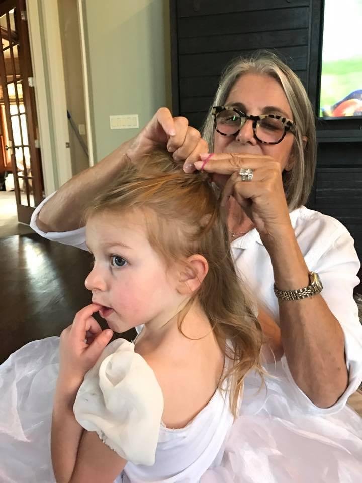 Hanie hanging with Cora!!