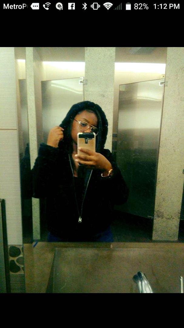 Happy birthday and don't let no one mesy your day up u heard me