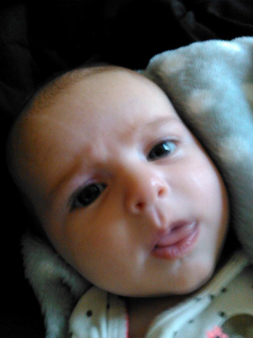 She has your eyes Uncle Glen Reiss.