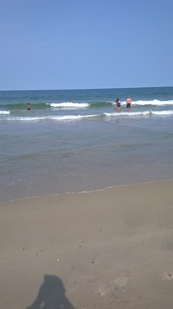 View from Outer Banks a month ago (Sept '15).  Before all this danged rain.