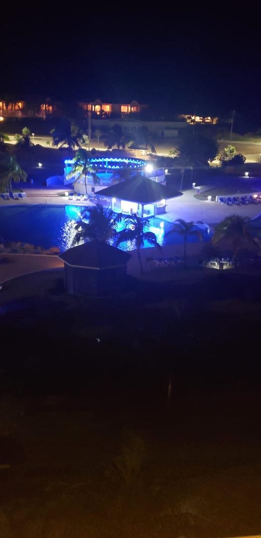 From our balcony....