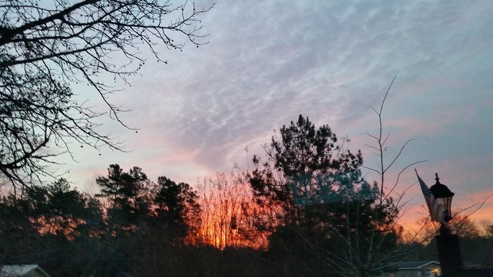 The Sun coming up in Texas! 01/30/2015