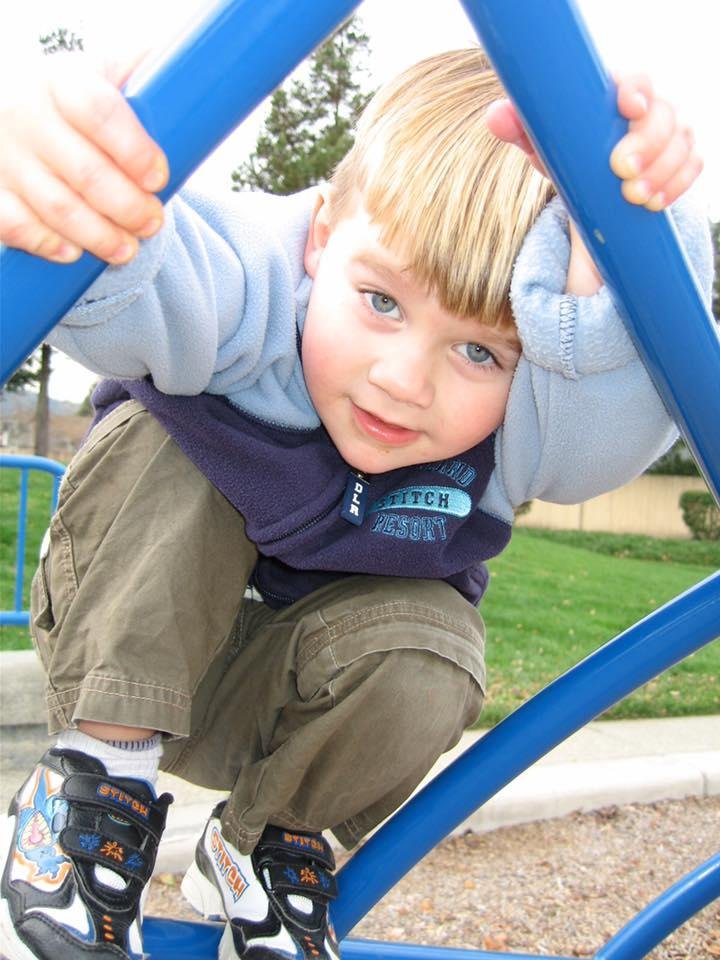 Stumbled across an old picture of our "little dude" - from January 2006. Not so little any more.
