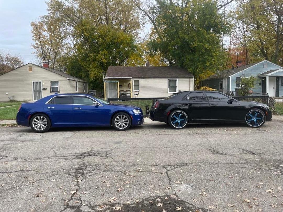 Are new 2019 blue Chrysler 300 and my 2015 Chrysler 300s ,
(And my best, DJ Khaled voice) "And another one" 😁