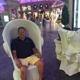 Relaxing in Vegas