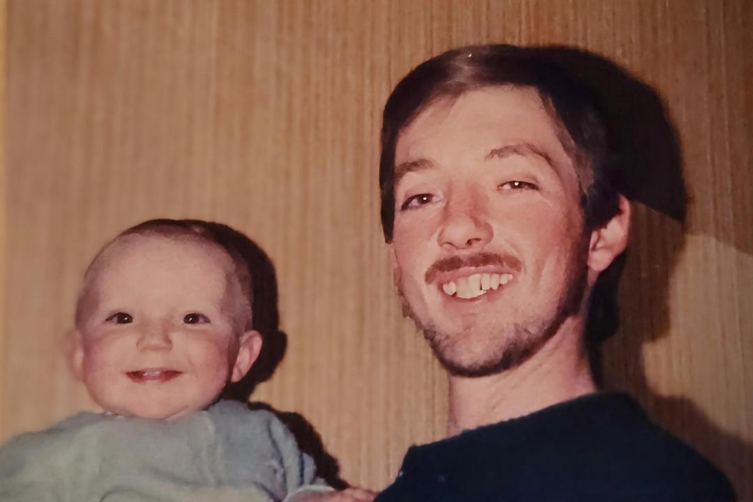Me and my son Seth. 1985-86 ish.