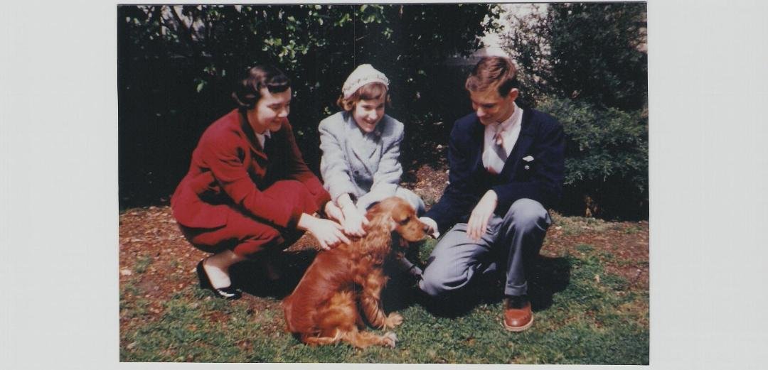 Kay, Sally, Fred and Jerry at Volusia Ave. Oakwood, Ohio