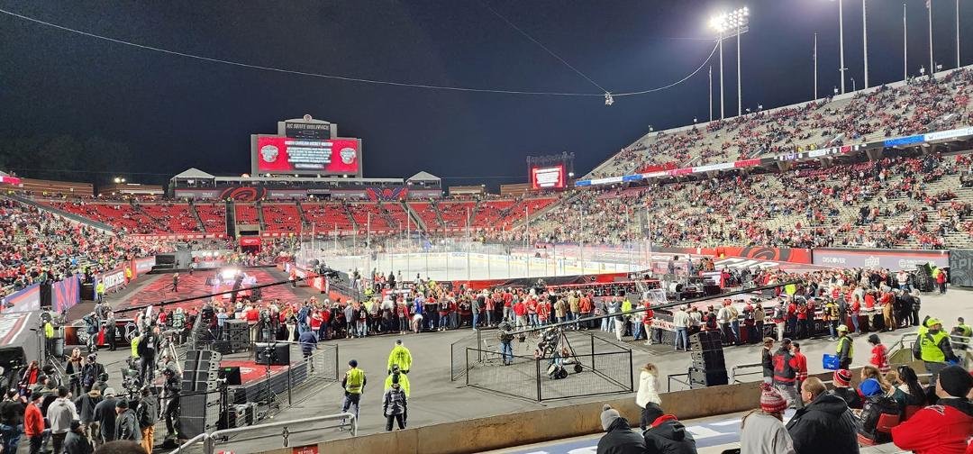 Stadium Series Carolina Hurricanes vs Washington Capitals