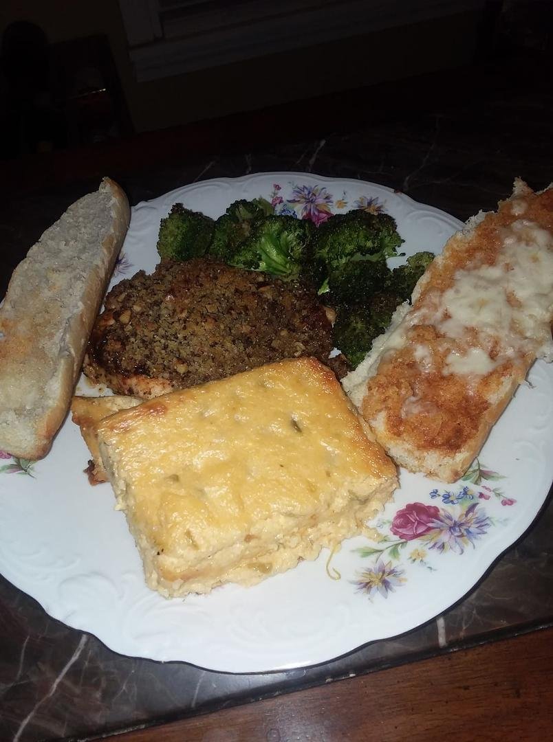 Pecan crusted chicken