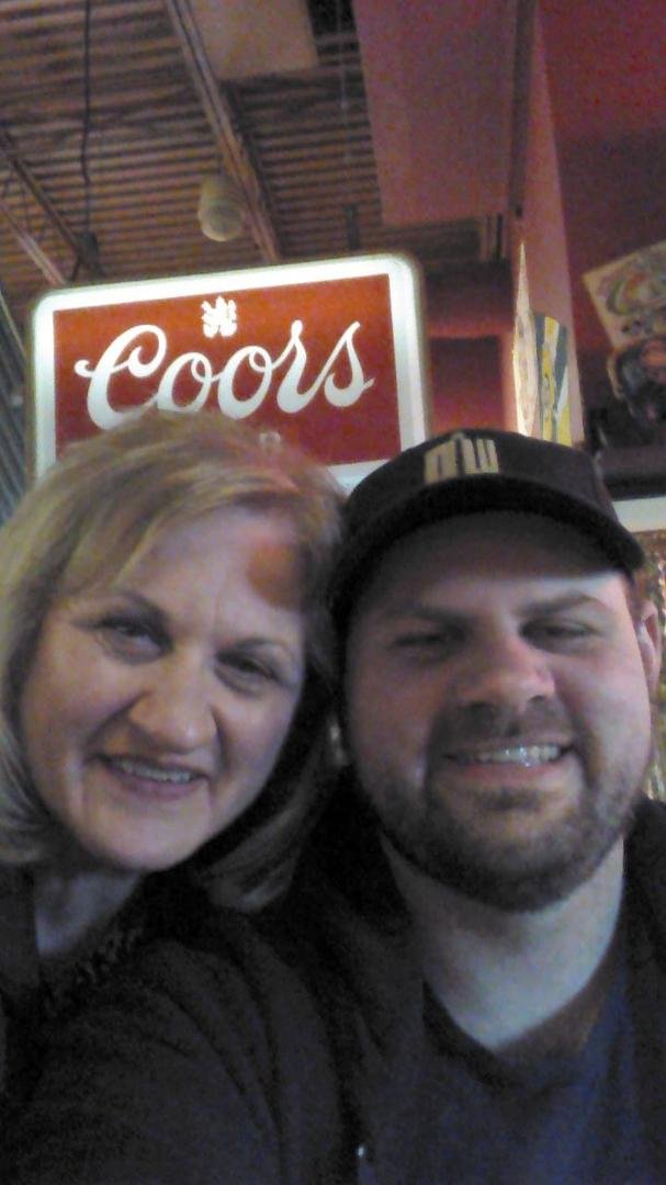 Me and my josh at fuddruckers