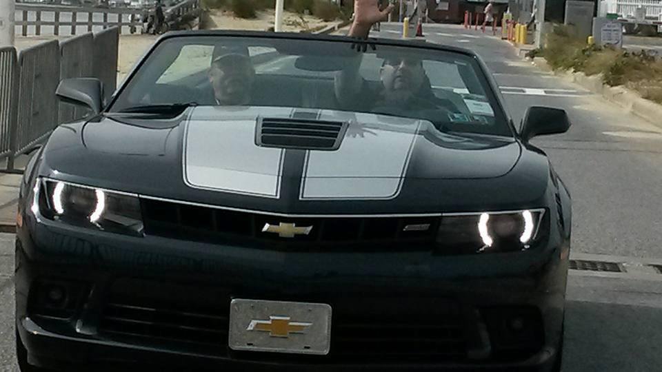 Mandy Hess...look who's driving!!