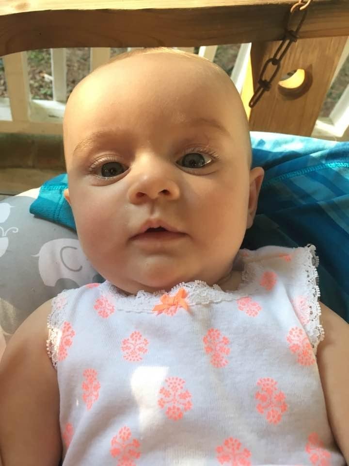 Swinging on the front porch and listening to music. She's a country fan.