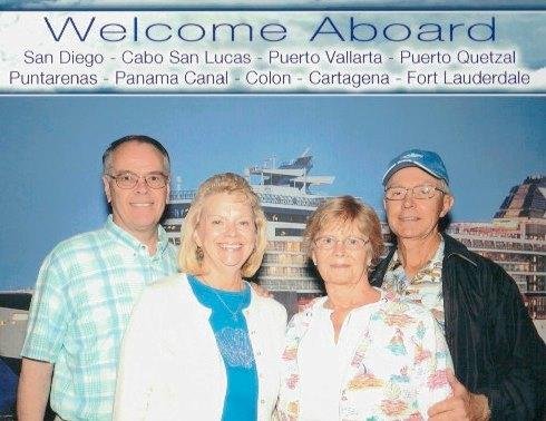 Off to see the world! The start of our Panama Canal Cruise.