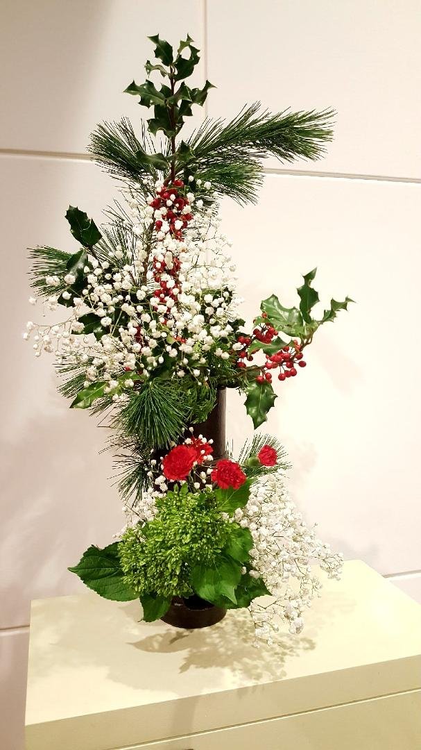 My Christmas Ikebana placecd at SAM.